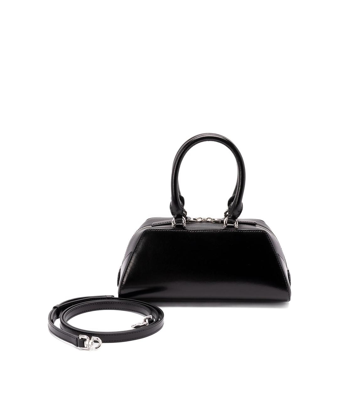 GIVENCHY Черная кожаная сумка тоут, фото 2