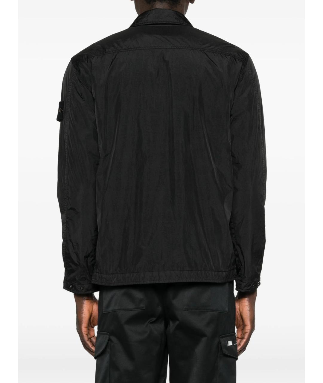 STONE ISLAND Черная куртка, фото 4