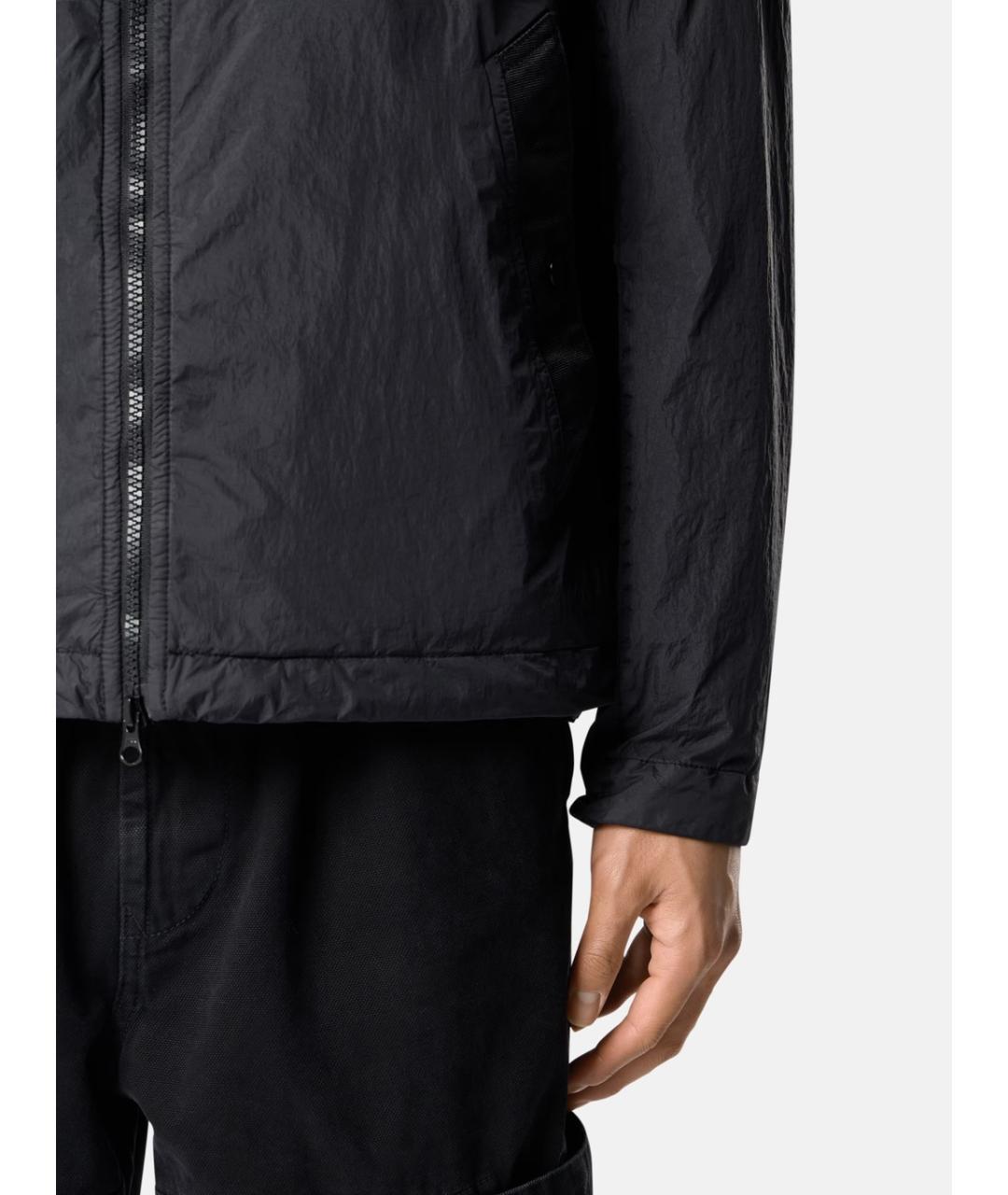 STONE ISLAND Черная полиамидовая куртка, фото 6