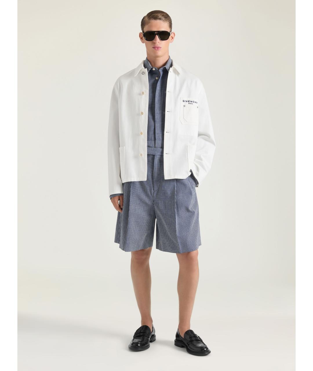 GIVENCHY Белая хлопковая куртка, фото 2