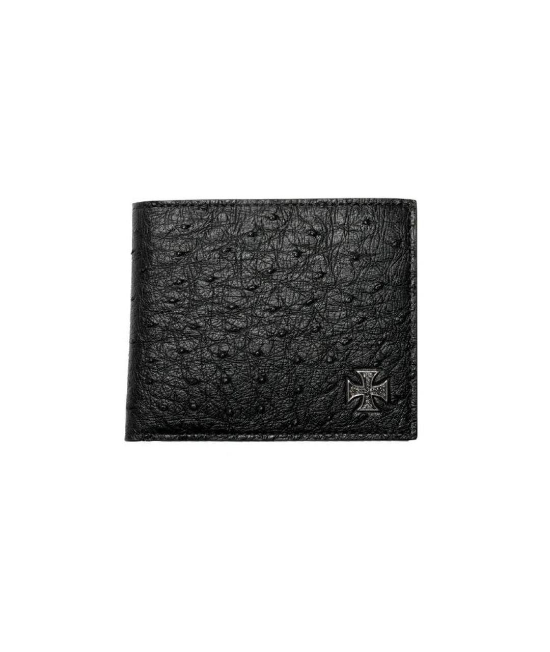 Enfants Riches Déprimés Черный кошелек из экзотической кожи, фото 1