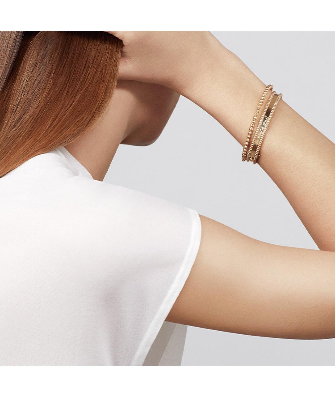 VAN CLEEF & ARPELS Розовый браслет из розового золота, фото 2