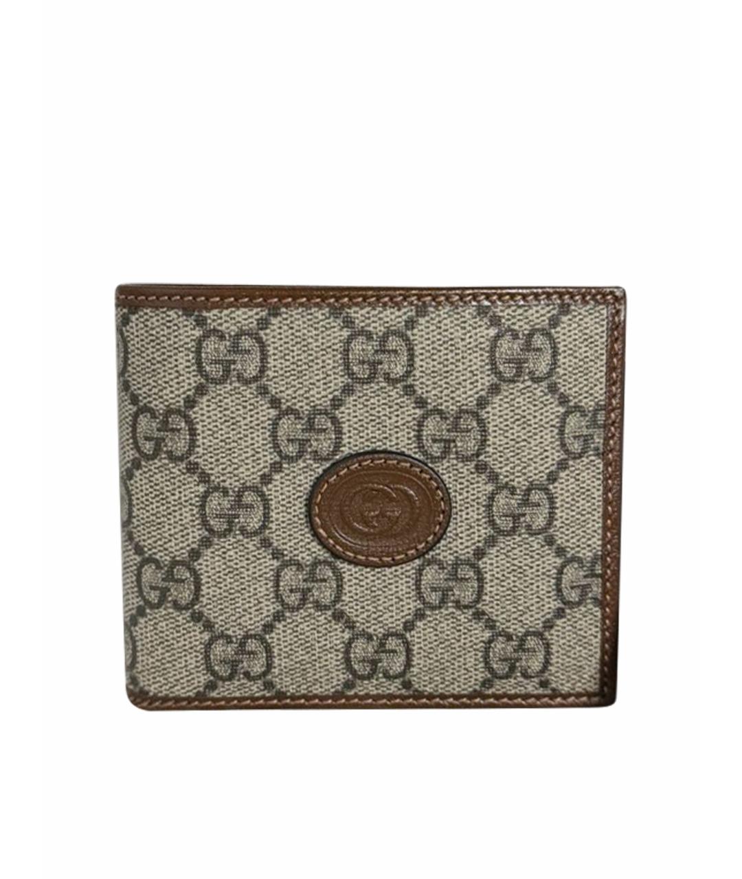 GUCCI Коричневый кошелек, фото 1