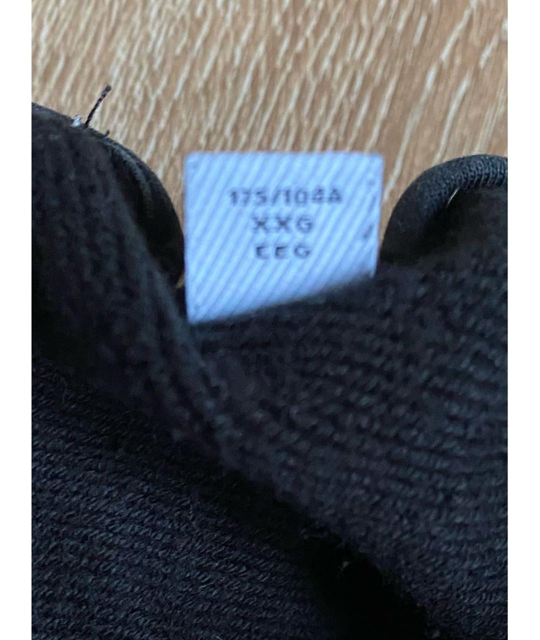 BURBERRY Черные хлопковые повседневные брюки, фото 4