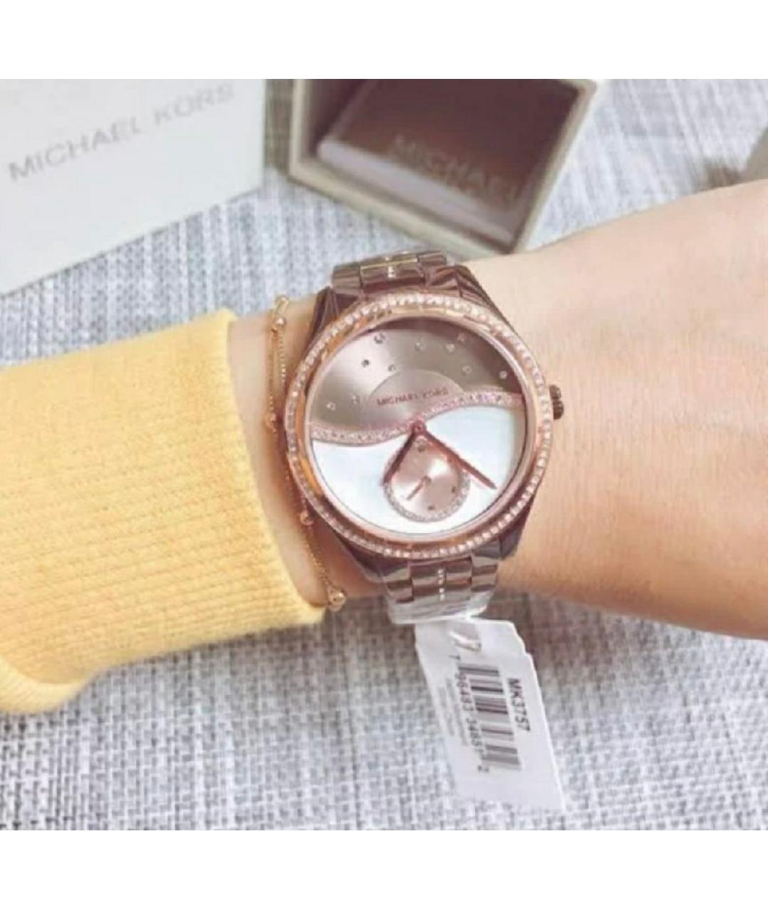 MICHAEL KORS Золотые часы, фото 4