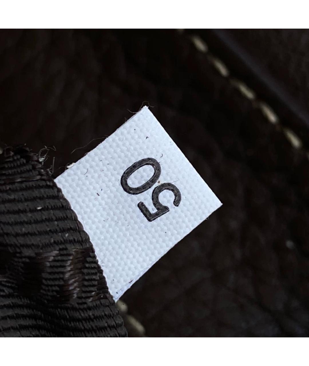 PRADA Коричневая кожаная сумка через плечо, фото 8