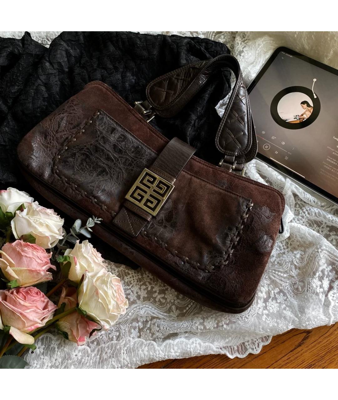 GIVENCHY Сумка с короткими ручками из экзотической кожи, фото 9