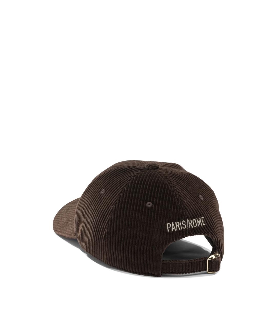 VALENTINO Коричневая хлопковая кепка/бейсболка, фото 3
