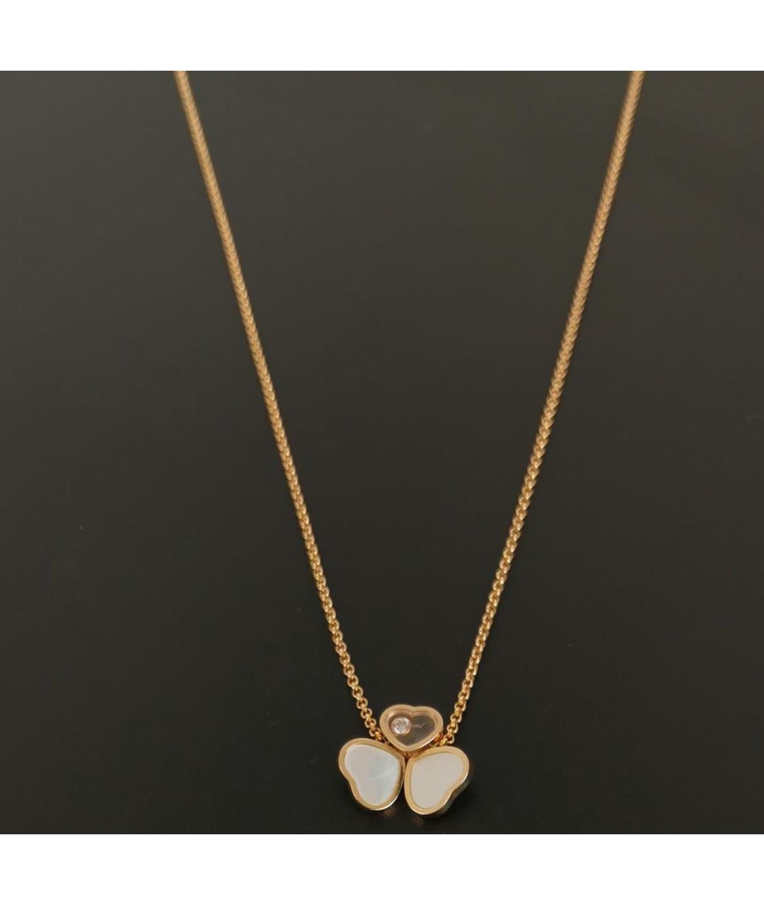 CHOPARD Золотая подвеска из розового золота, фото 5