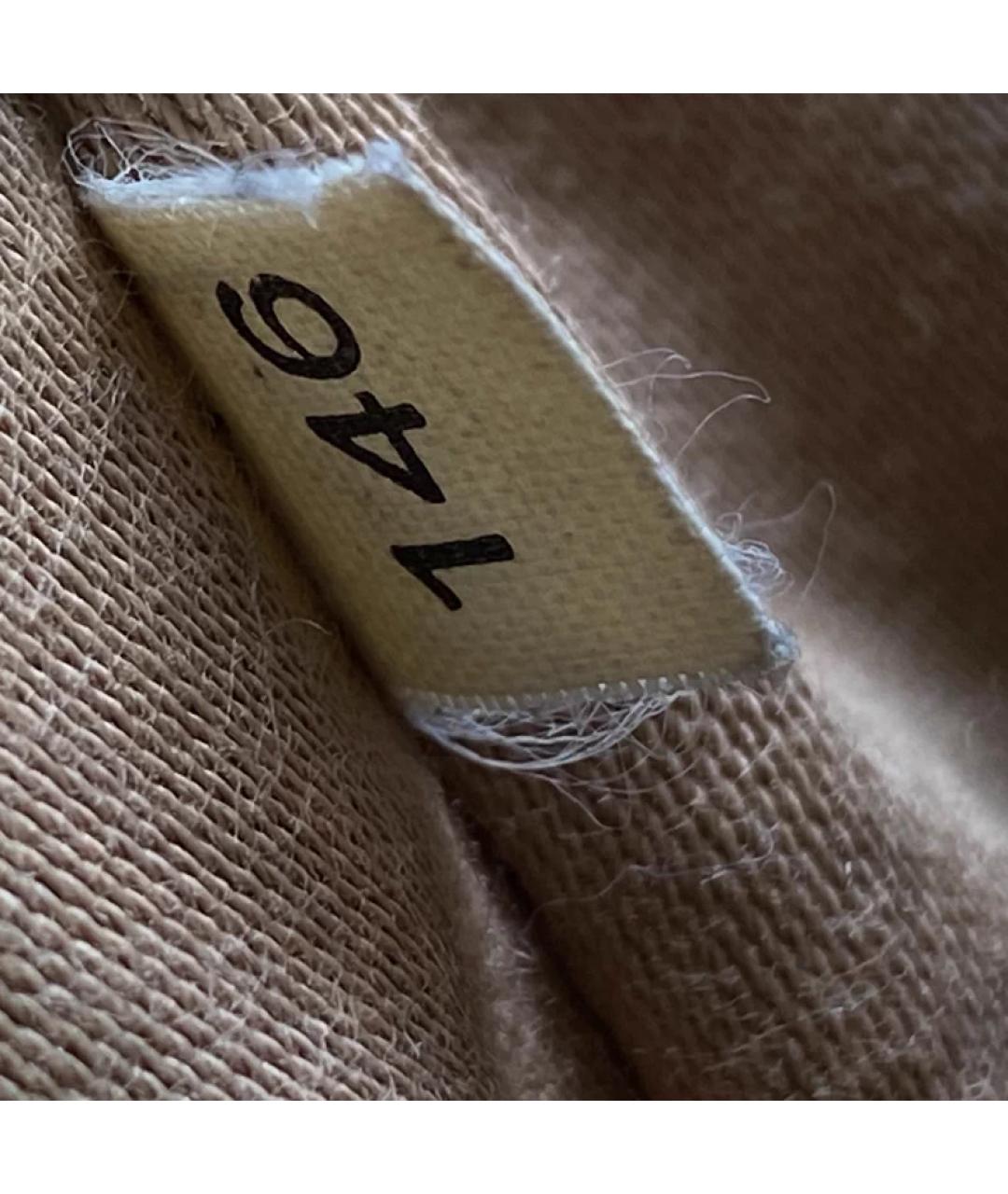 MIU MIU Бежевая замшевая сумка с короткими ручками, фото 5