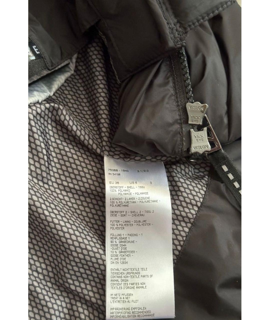 BOGNER Черная полиамидовая куртка, фото 5