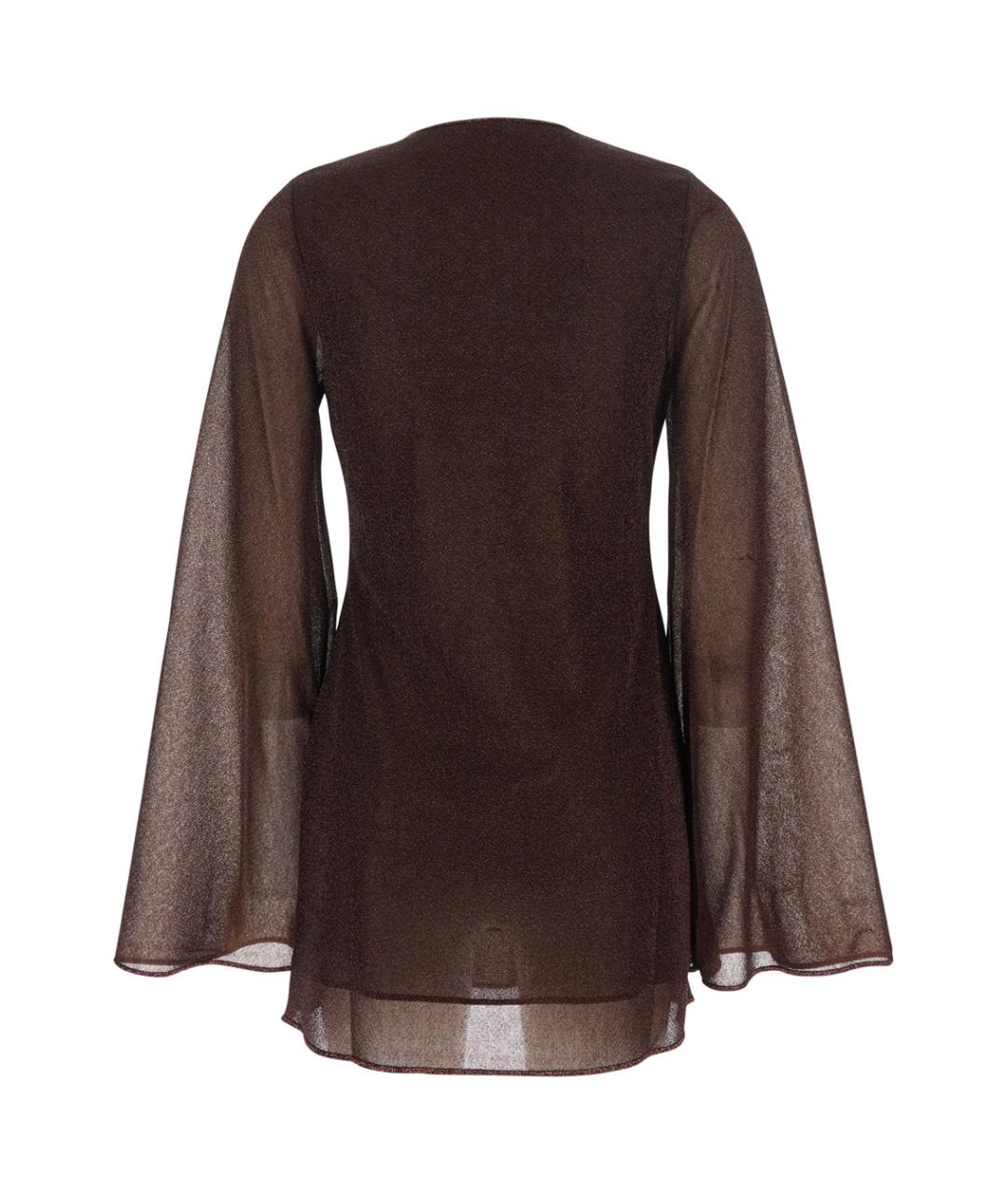 OSEREE Коричневое полиамидовое платье, фото 2