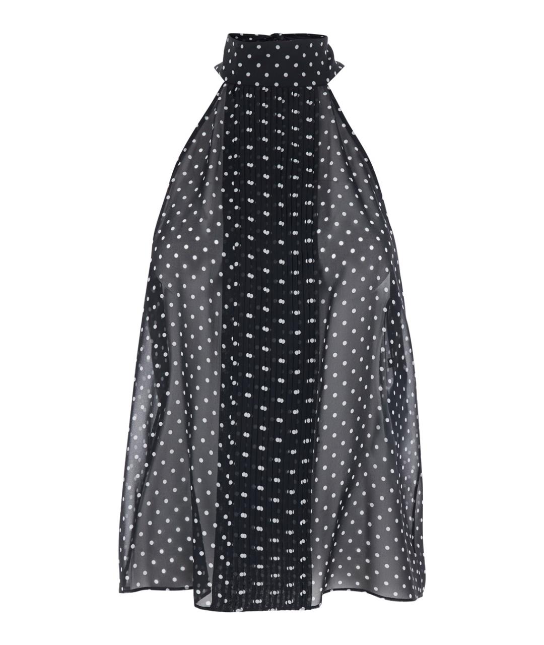 TOM FORD Черная шелковая блузы, фото 1