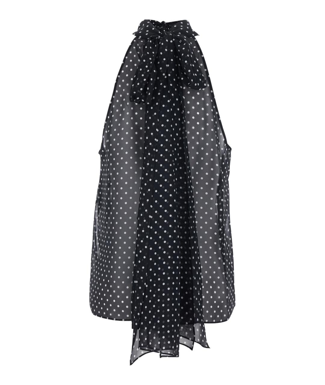 TOM FORD Черная шелковая блузы, фото 2