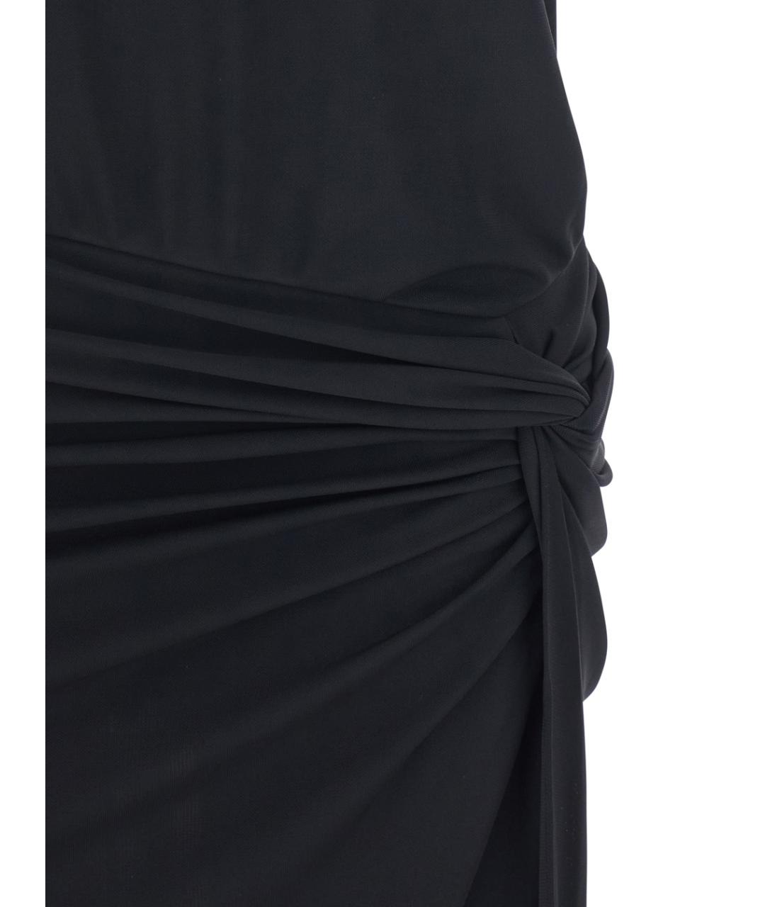 THE ANDAMANE Черное полиэстеровое вечернее платье, фото 3