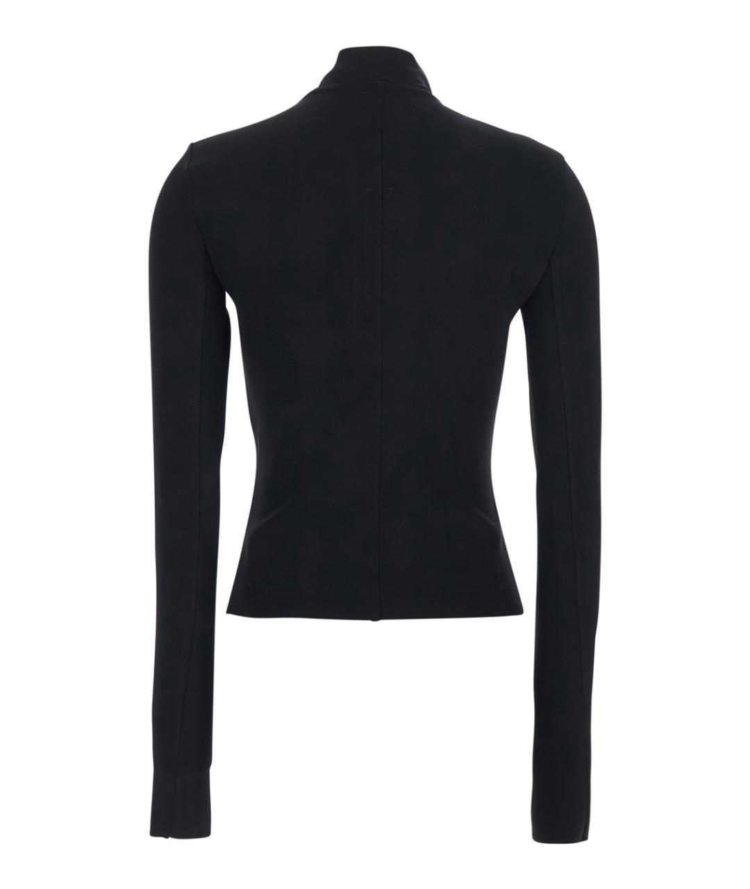 RICK OWENS Черная вискозная куртка, фото 2