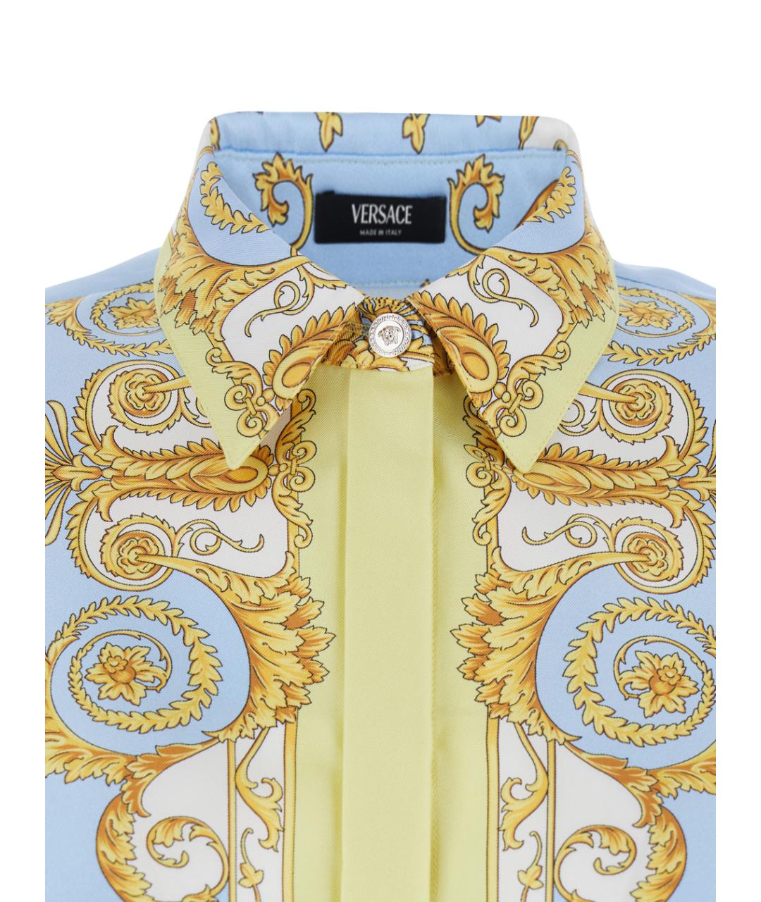 VERSACE Мульти шелковая рубашка, фото 2