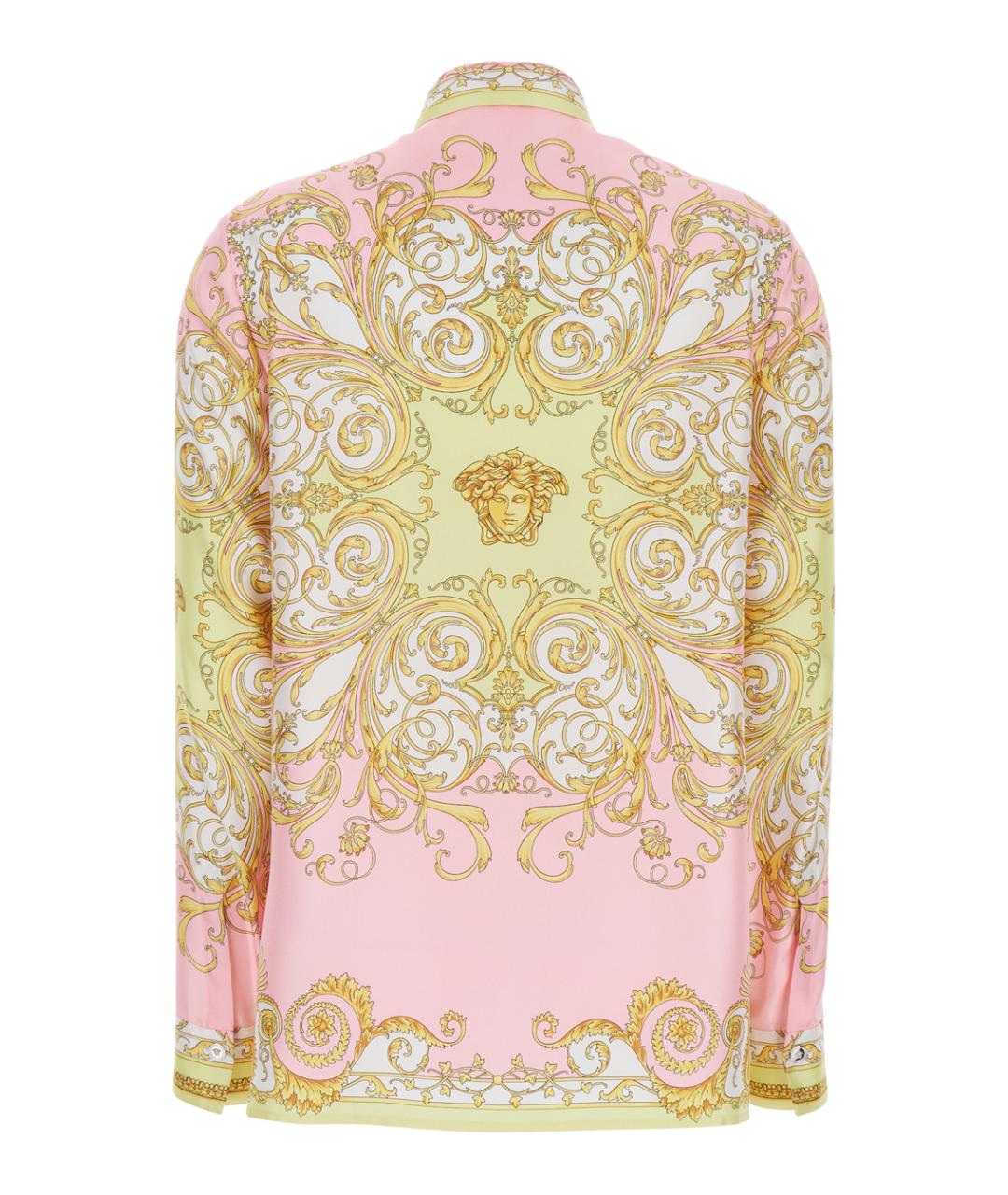 VERSACE Мульти шелковая рубашка, фото 2