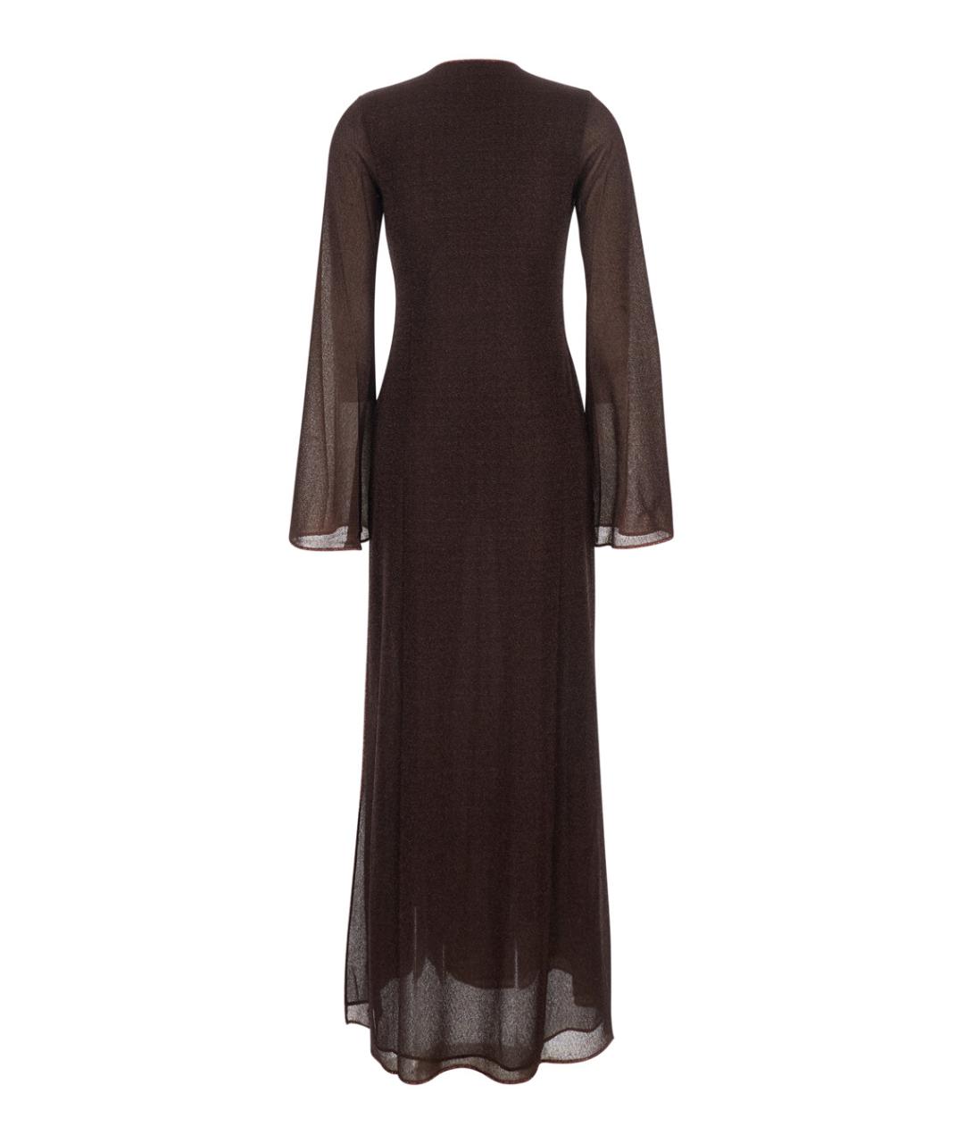OSEREE Коричневое полиамидовое платье, фото 2