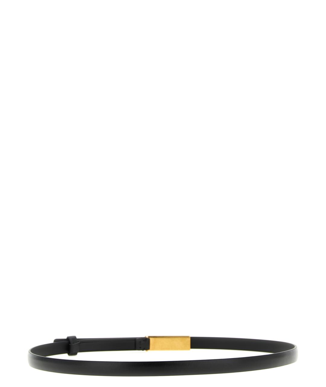 KHAITE Черный кожаный ремень, фото 2