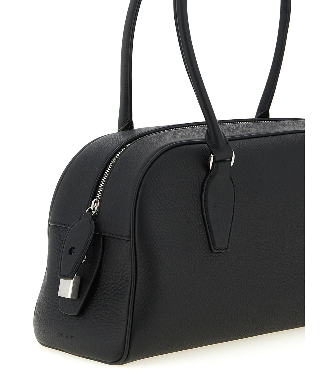 THE ROW Черная кожаная сумка тоут, фото 3