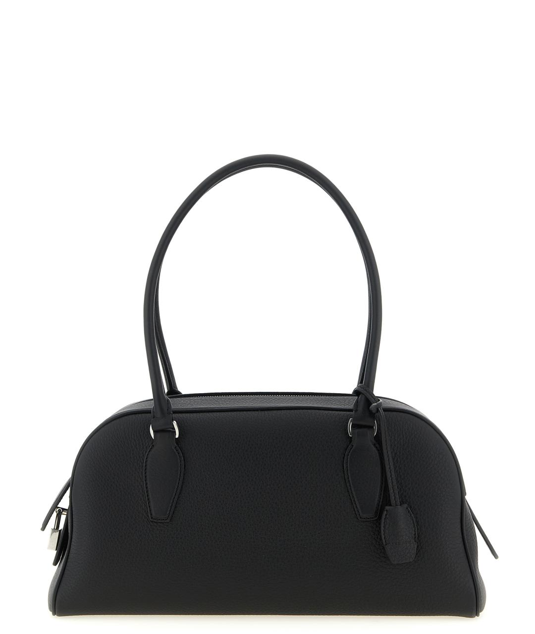 THE ROW Черная кожаная сумка тоут, фото 1