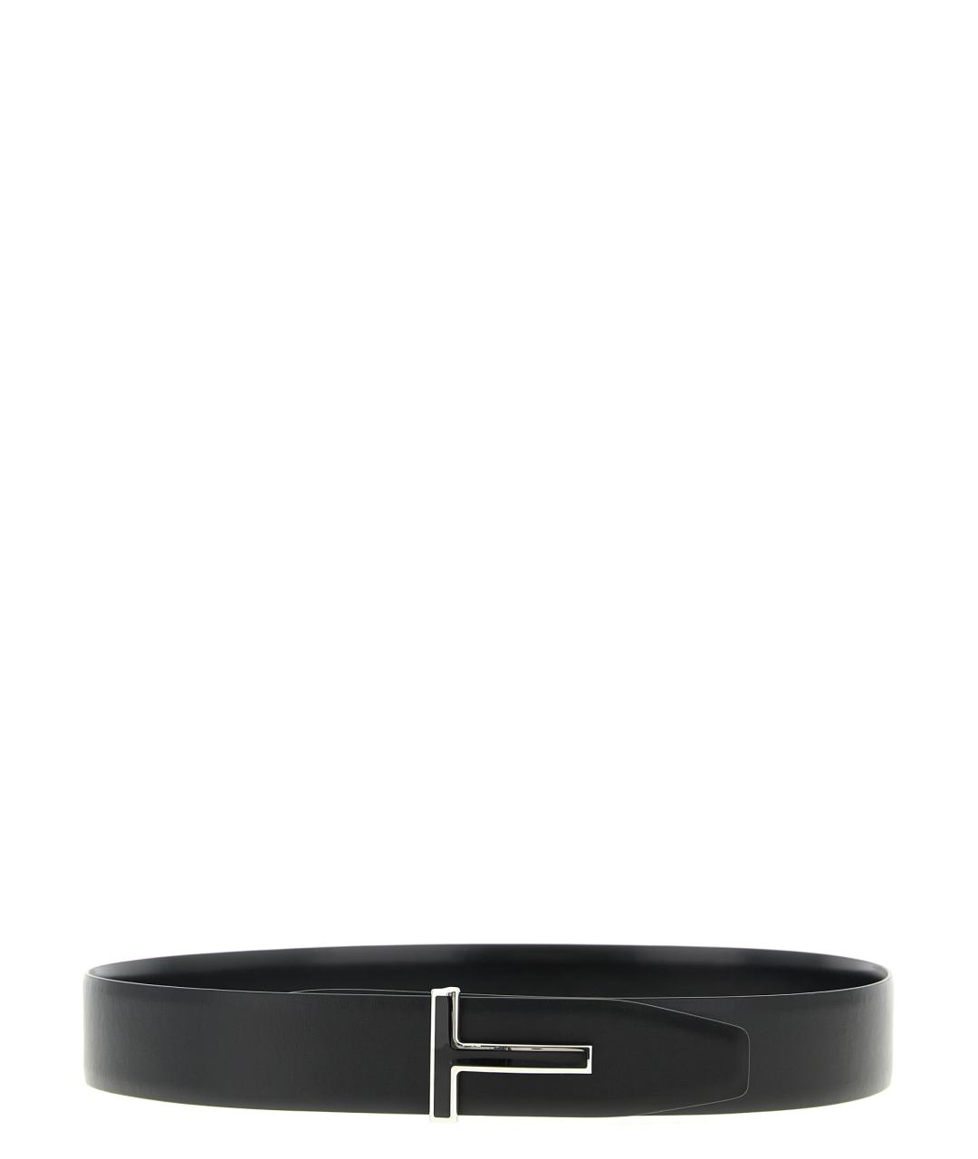 TOM FORD Черный кожаный ремень, фото 2