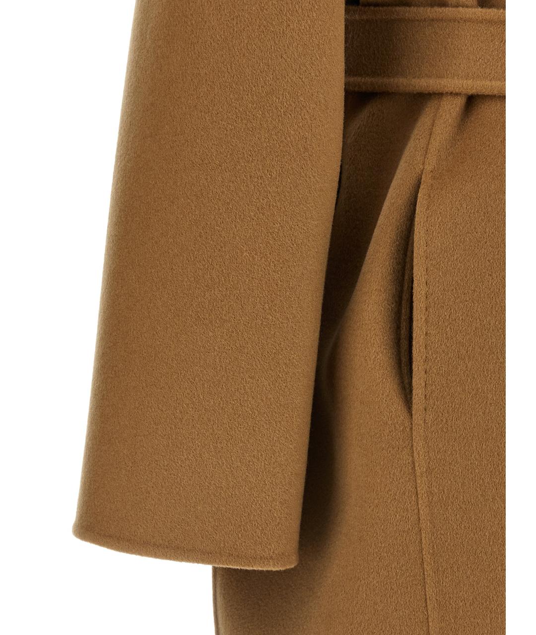 MAX MARA Бежевое кашемировое пальто, фото 4