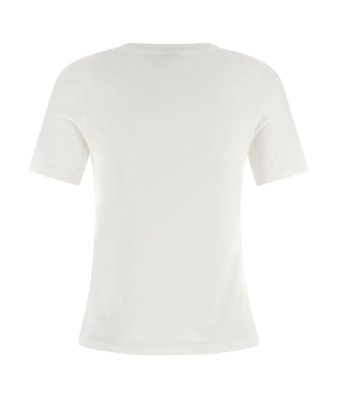 CHLOE Белая хлопковая футболка, фото 2