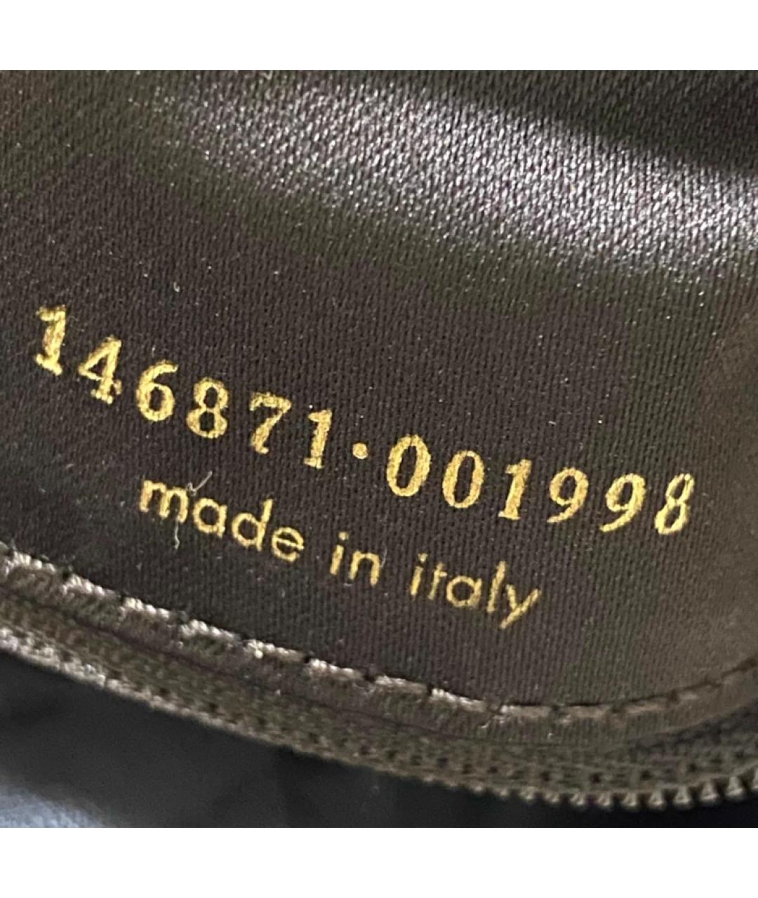 SAINT LAURENT Бордовая замшевая сумка через плечо, фото 4