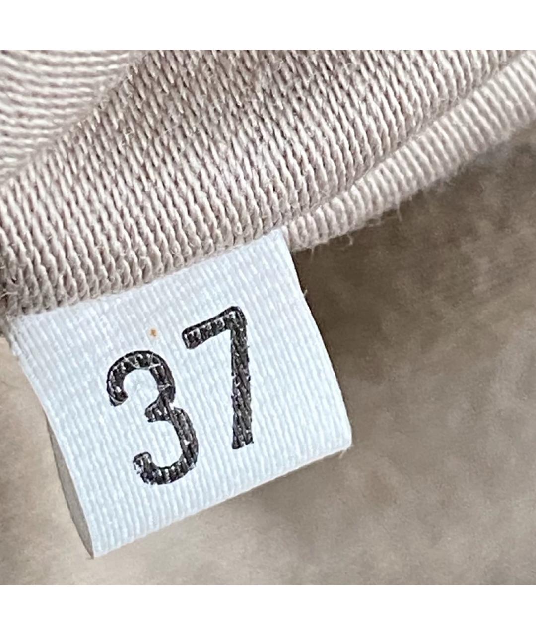 MIU MIU Серебряная кожаная сумка тоут, фото 7