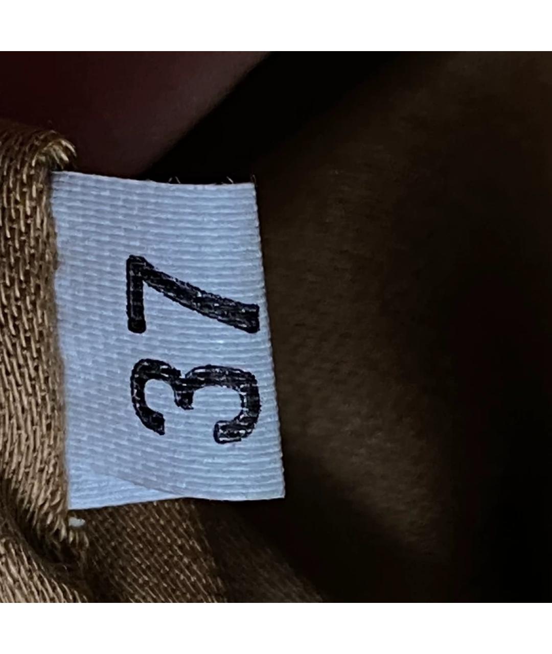 MIU MIU Золотая кожаная сумка тоут, фото 7