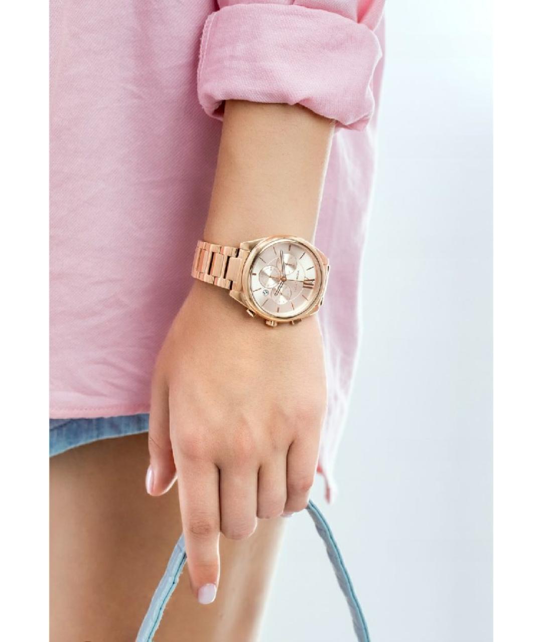 MICHAEL KORS Золотые часы, фото 5