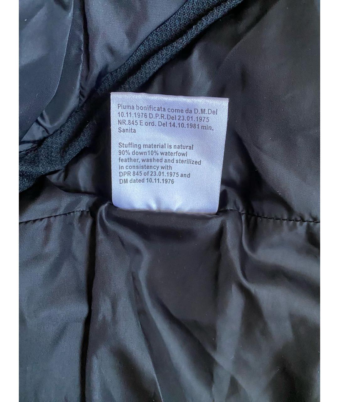 POLO RALPH LAUREN Черный полиэстеровый жилет, фото 5