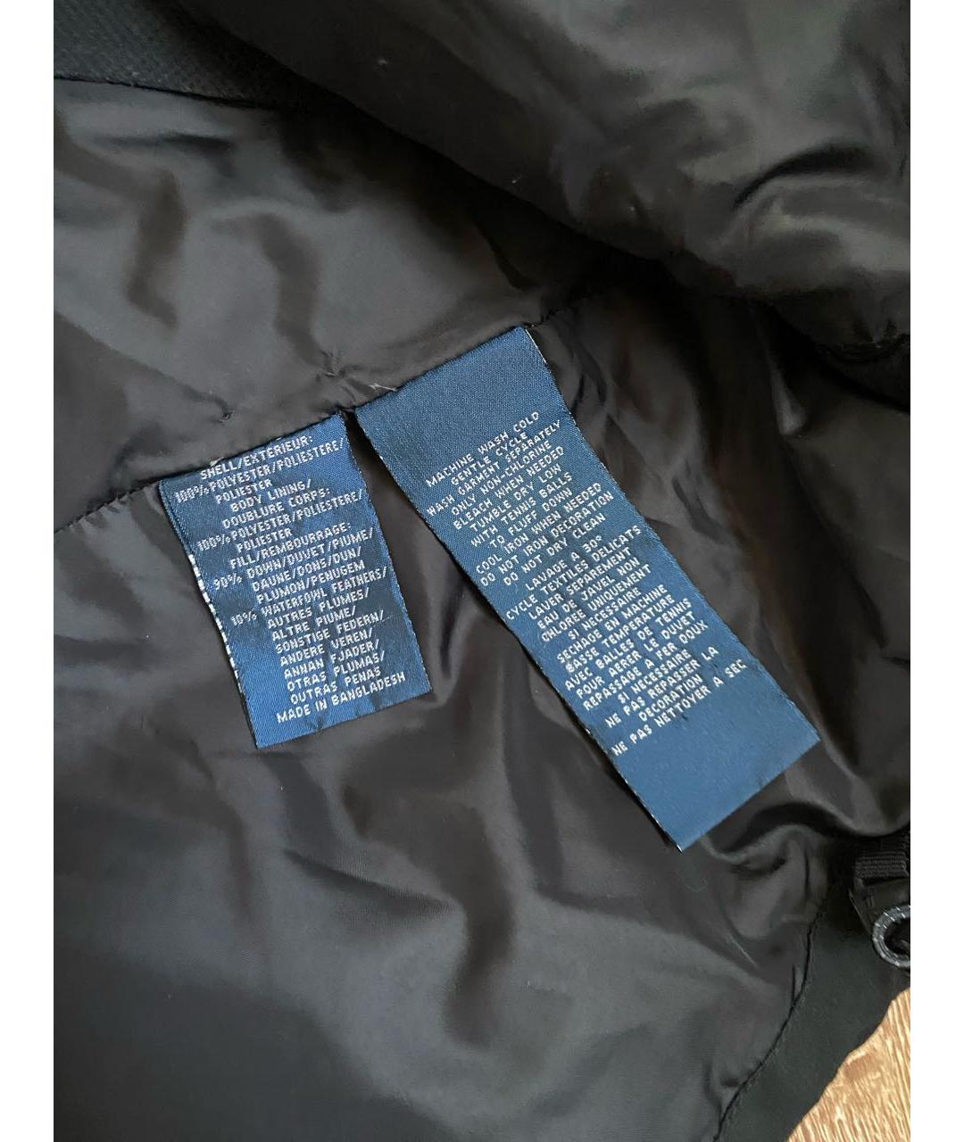 POLO RALPH LAUREN Черный полиэстеровый жилет, фото 4