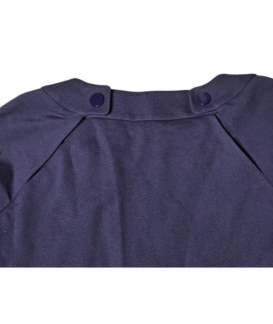 MISSONI Фиолетовое вискозное повседневное платье, фото 3