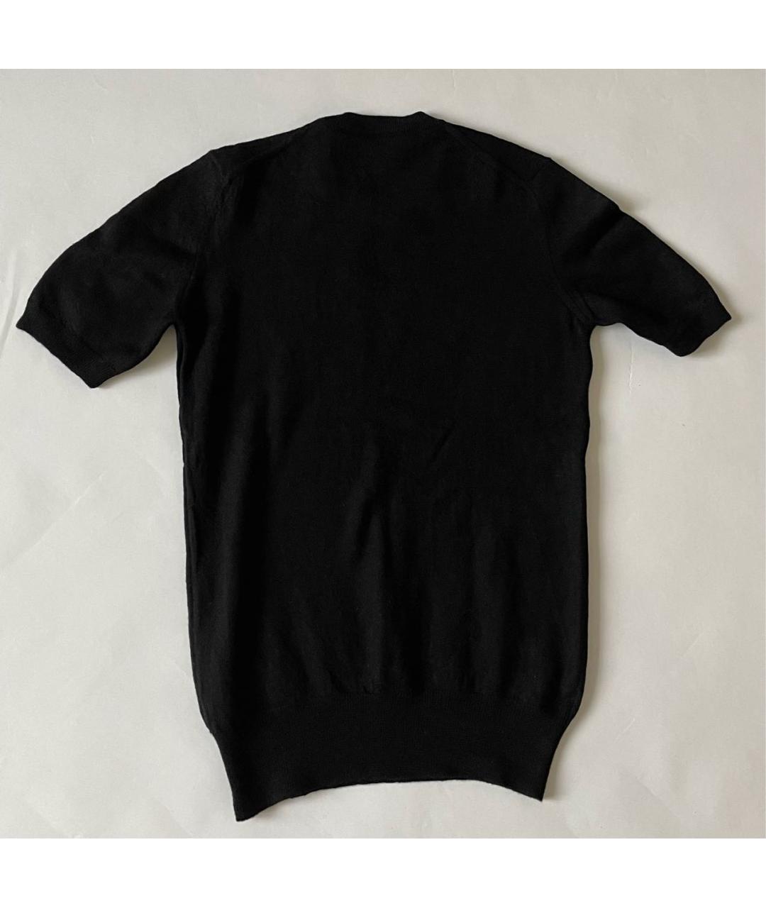 DOLCE&GABBANA Черный шерстяной джемпер / свитер, фото 2