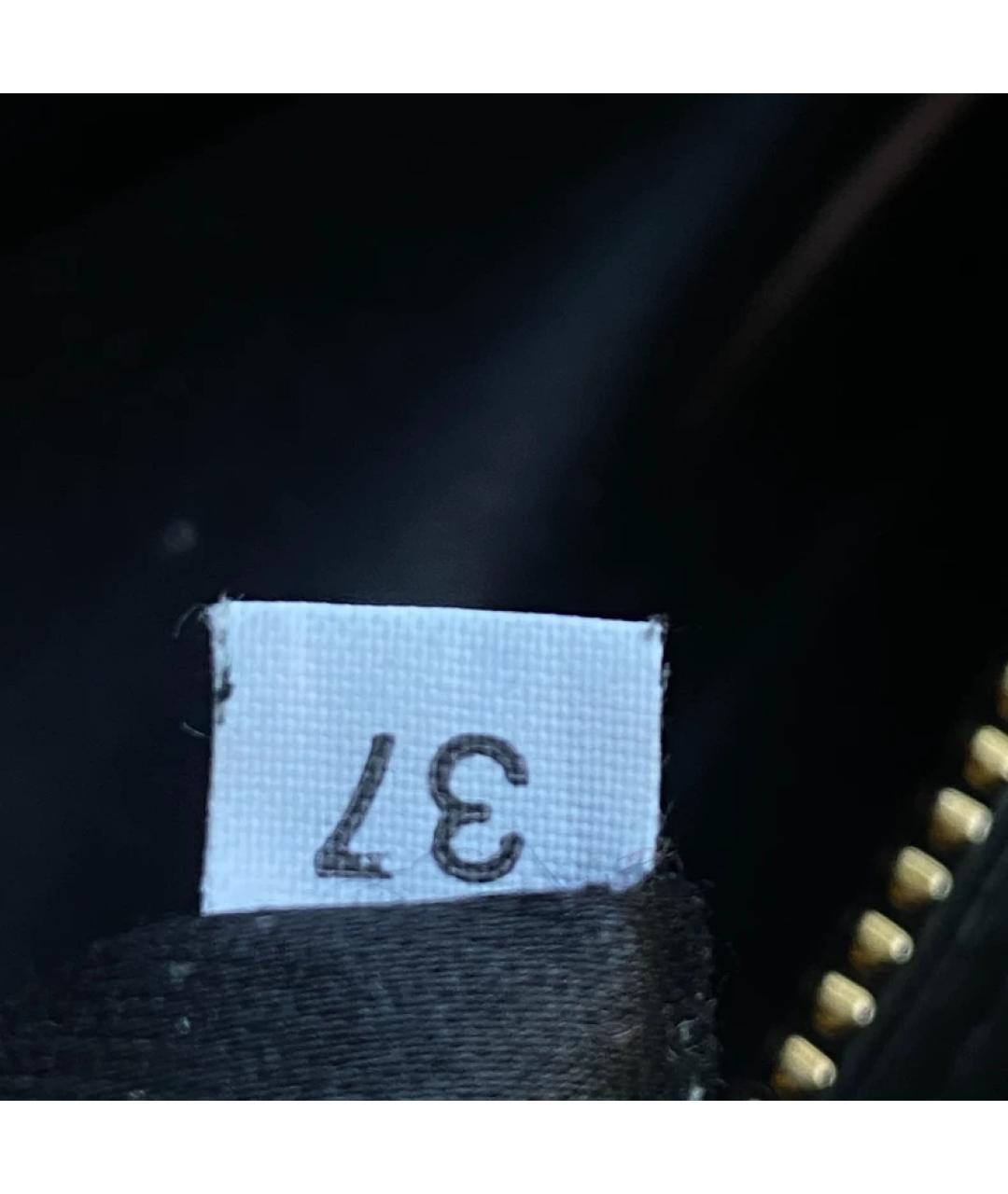 MIU MIU Черная меховая сумка с короткими ручками, фото 6