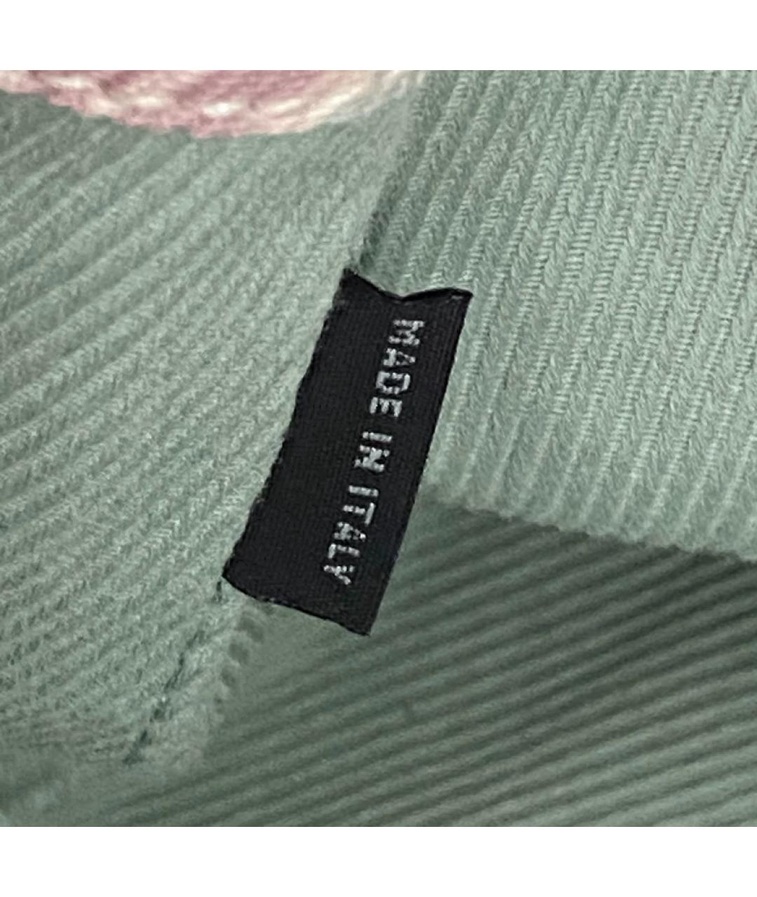 MIU MIU Розовая тканевая сумка с короткими ручками, фото 7