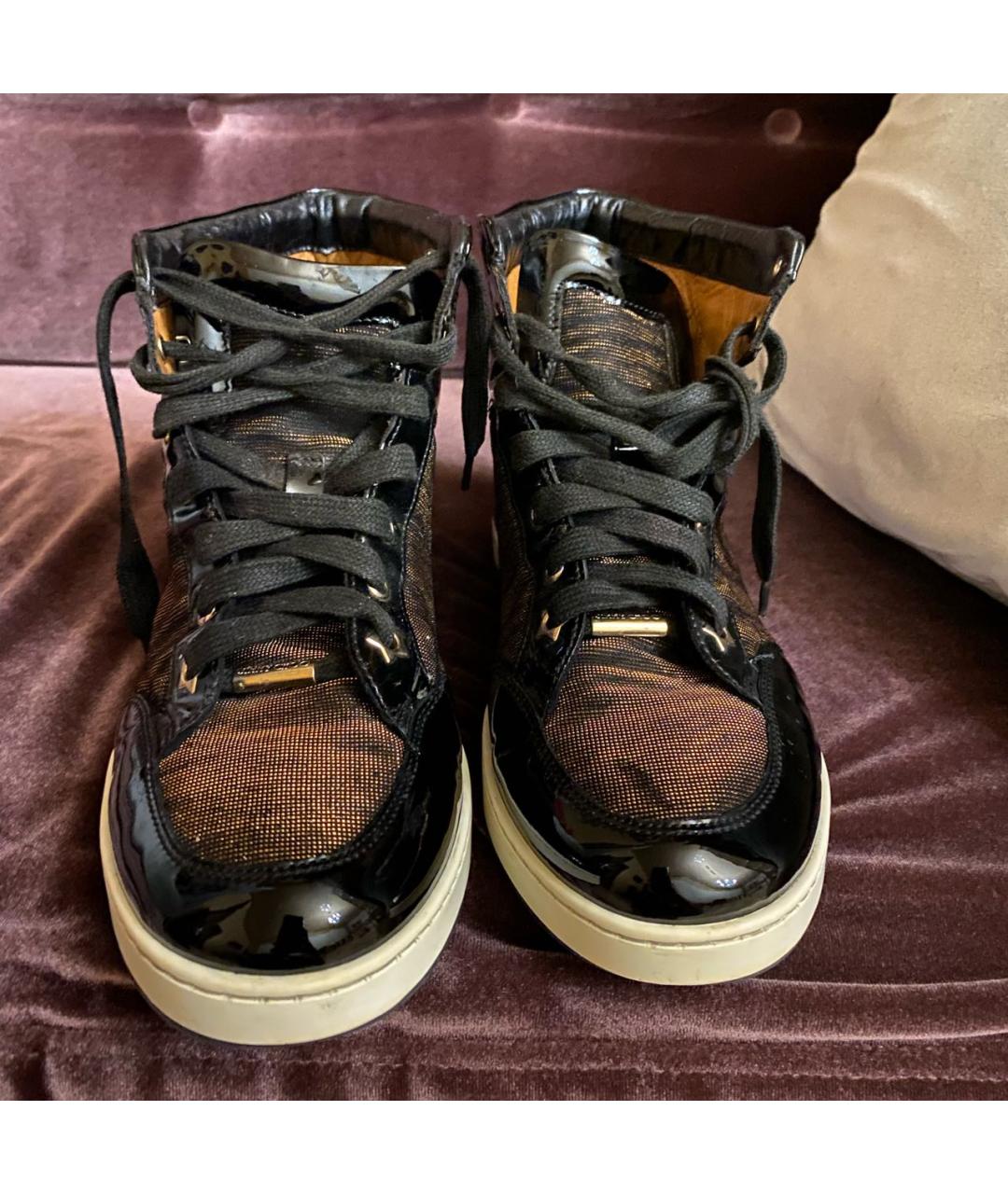 JIMMY CHOO Черные кеды, фото 2