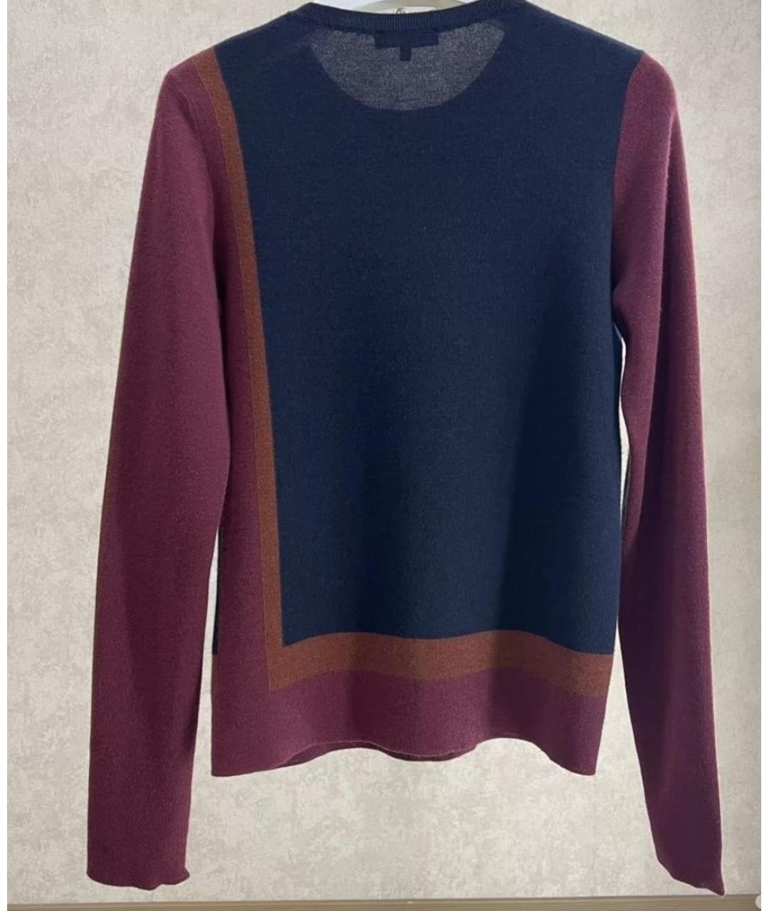 LORO PIANA Темно-синий кашемировый джемпер / свитер, фото 2