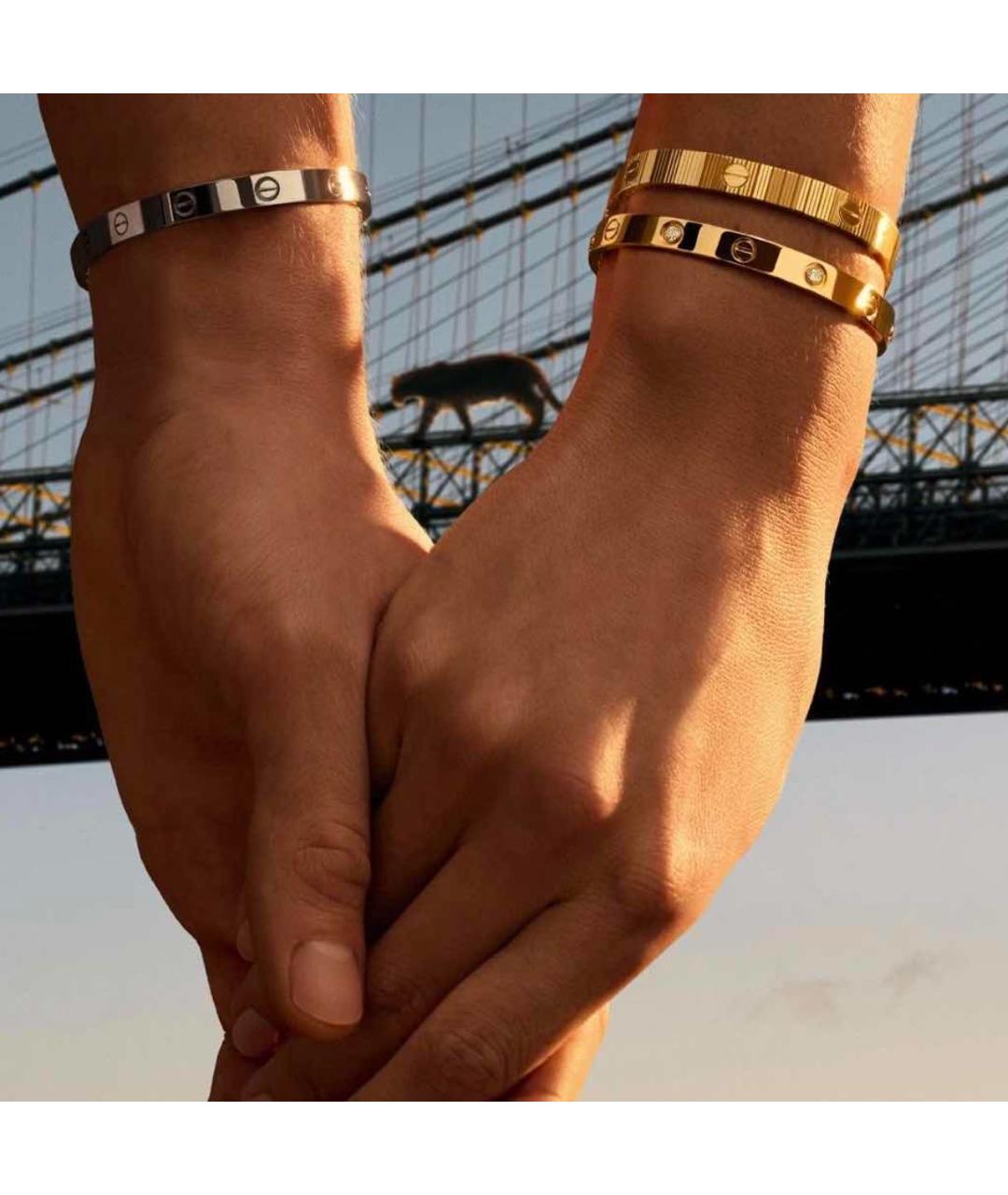 CARTIER Золотой браслет из желтого золота, фото 3