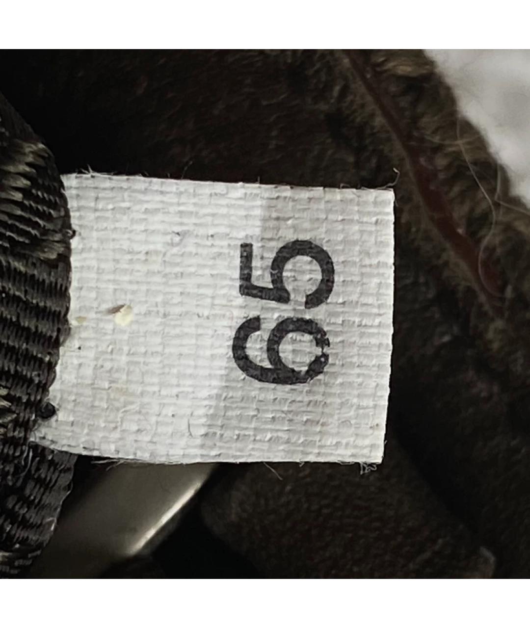 PRADA Коричневая шерстяная сумка тоут, фото 5