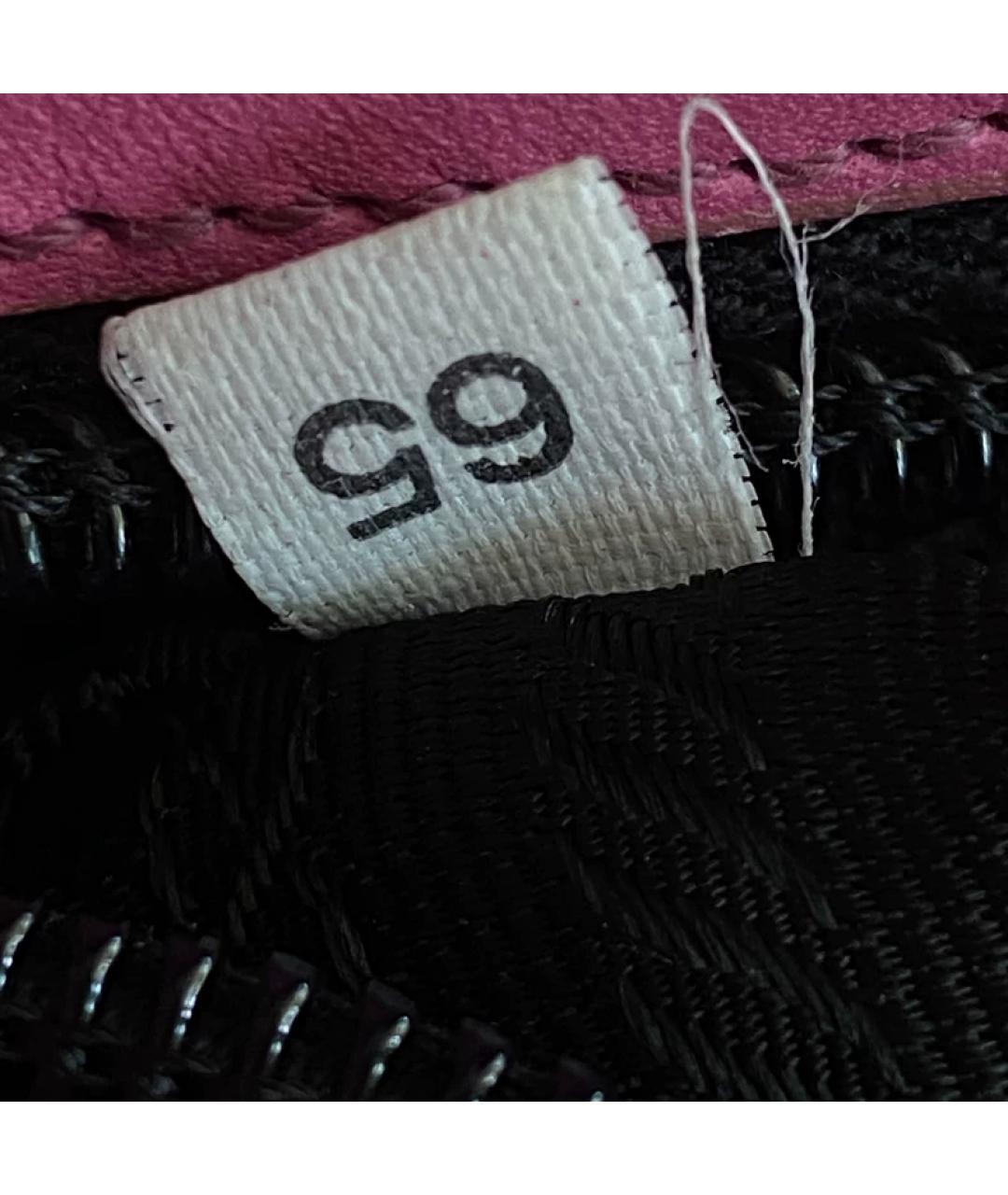 PRADA Розовая шерстяная сумка тоут, фото 6