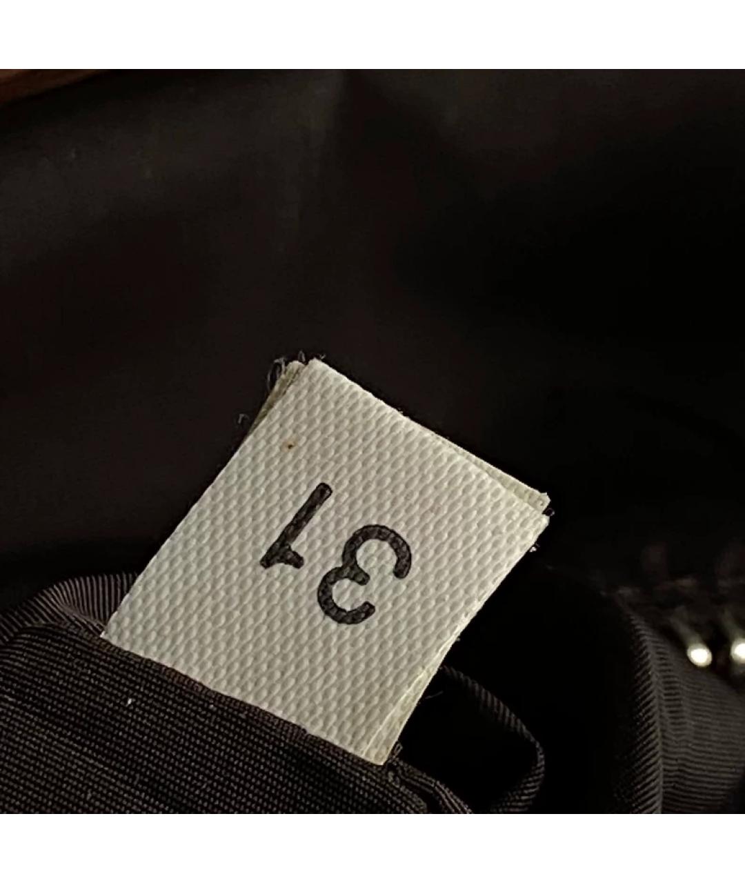 MIU MIU Льняная сумка с короткими ручками, фото 4