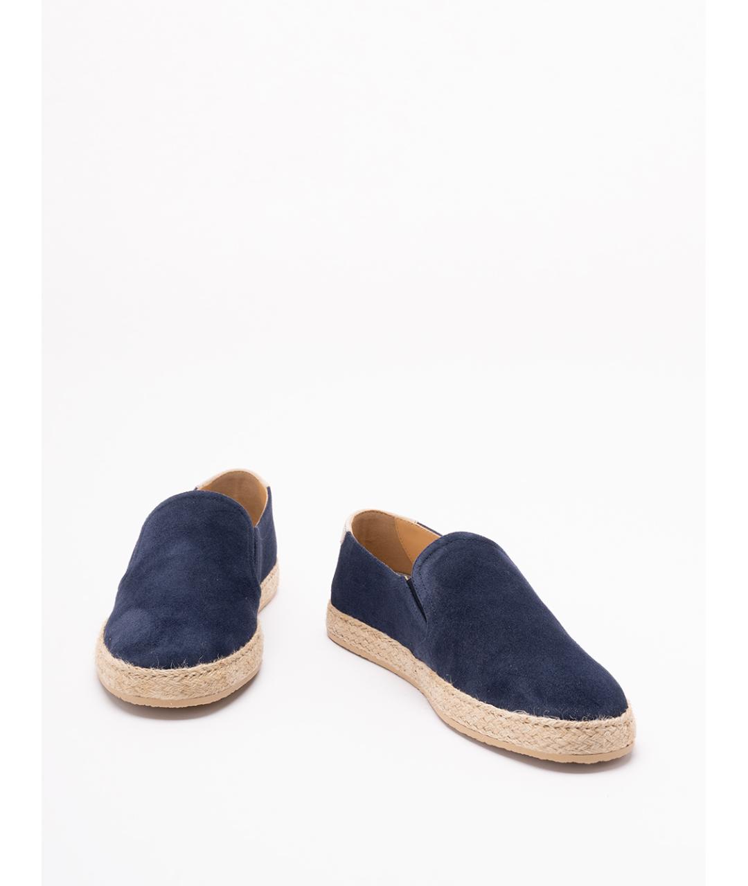 BRUNELLO CUCINELLI Темно-синие замшевые эспадрильи, фото 2