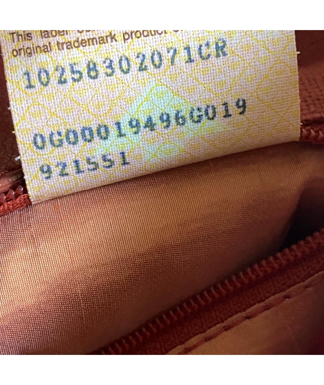 BOTTEGA VENETA Коралловая льняная сумка тоут, фото 8