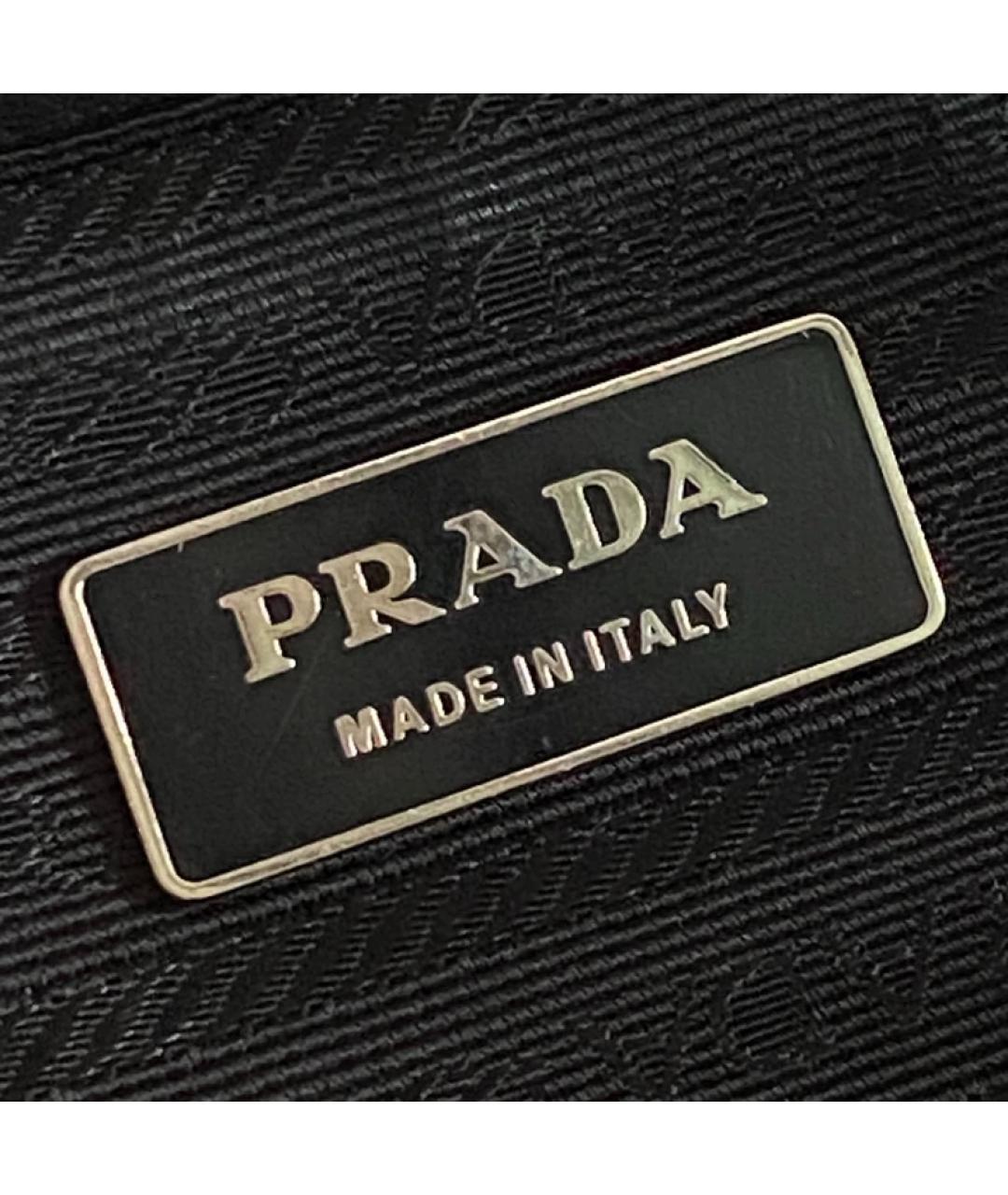 PRADA Мульти твидовая сумка с короткими ручками, фото 6