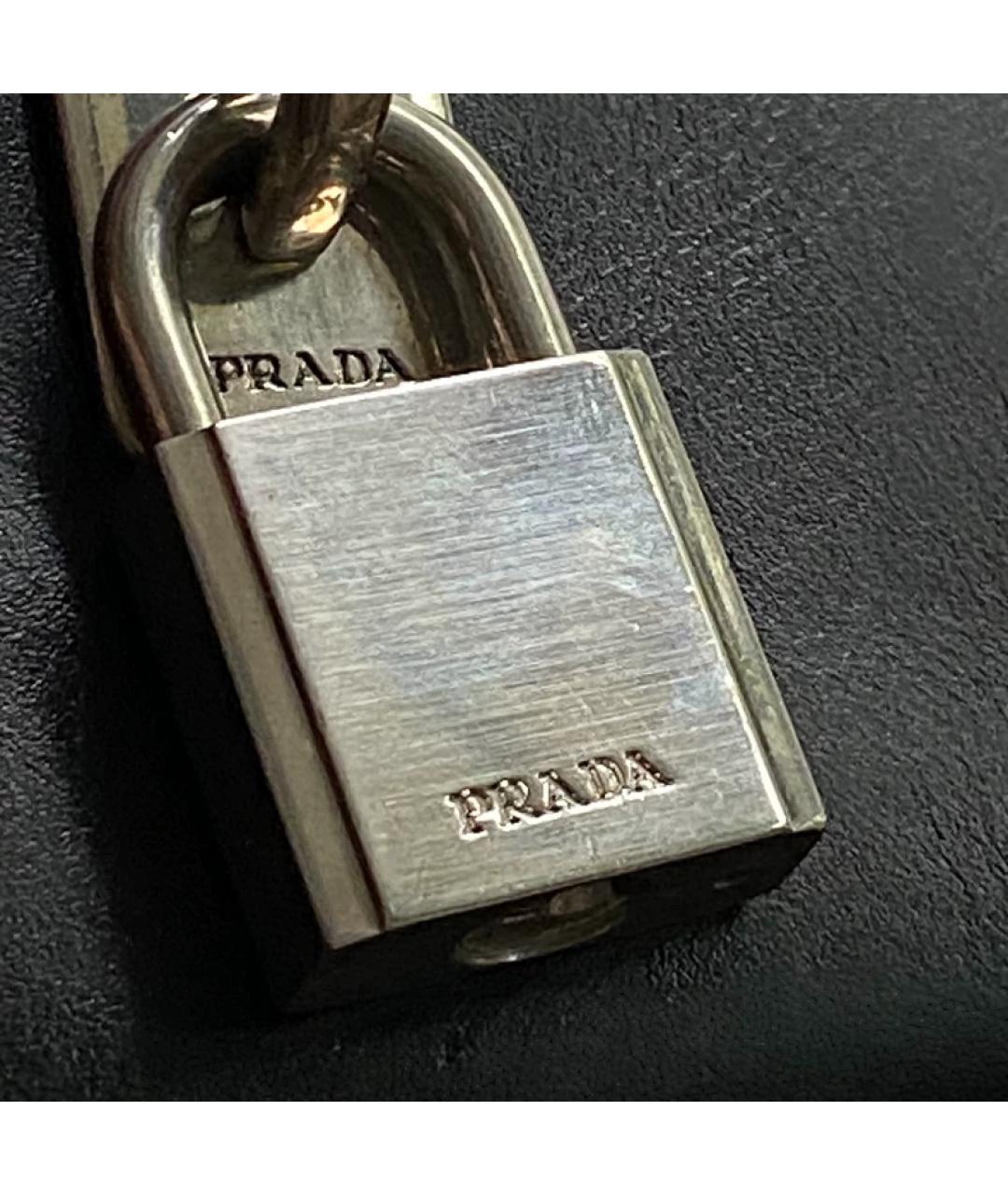 PRADA Мульти твидовая сумка с короткими ручками, фото 4