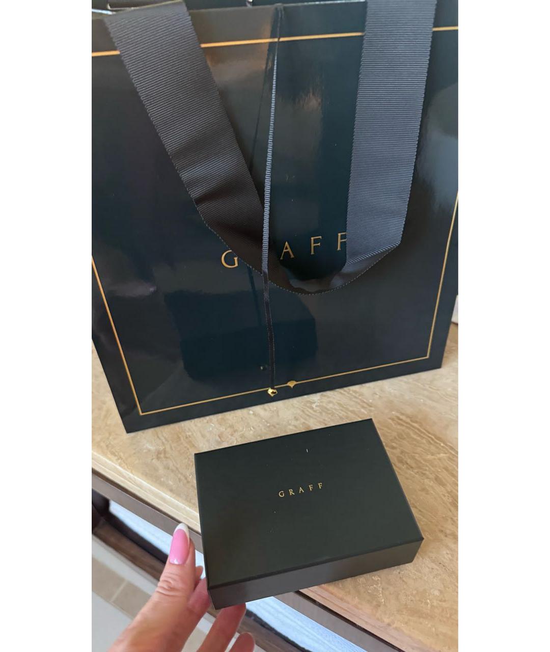 GRAFF Серебряные серьги из белого золота, фото 8